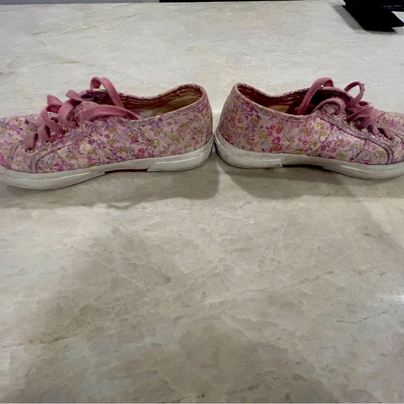 LOVESHACK FANCY X SUPERGA                        LIMITED EDITON LOW TOP SNEAKERS - Picture 4 of 7